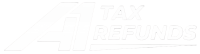 a1 tax refunds logo white